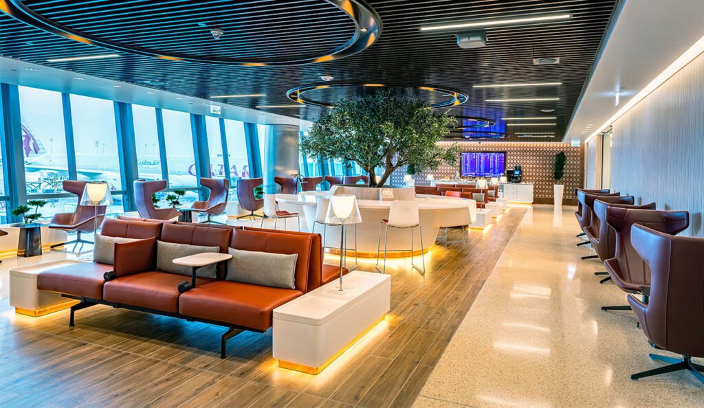 Qatar Airways Lounges at John F. Kennedy International Airport
