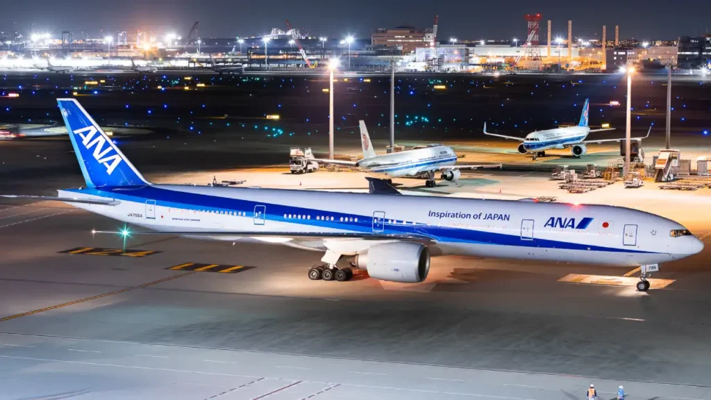 All Nippon Airways Arrivals at JFK Terminal 