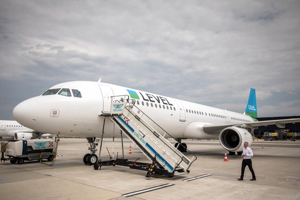 Level Airlines Arrival at JFK Airport Terminal 