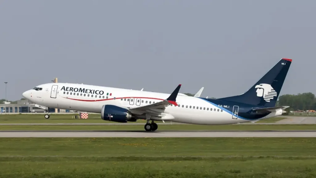 Aeromexico Airlines Arrivals at the John F. Kennedy Airport