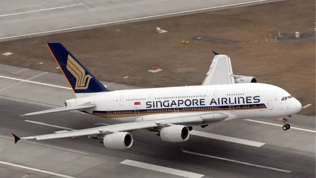Singapore Airlines Flight Arrivals from JFK Terminal