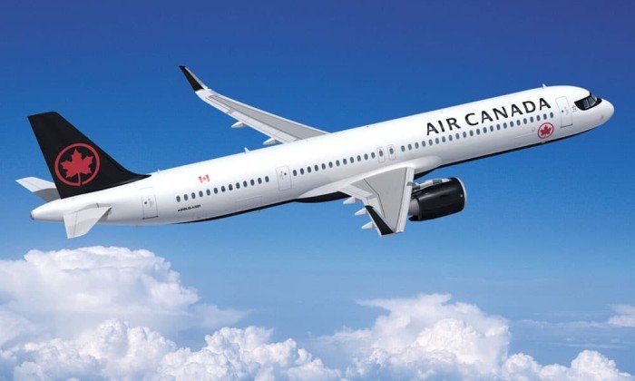 Air Canada flight Arrivals at the John F. Kennedy Airport
