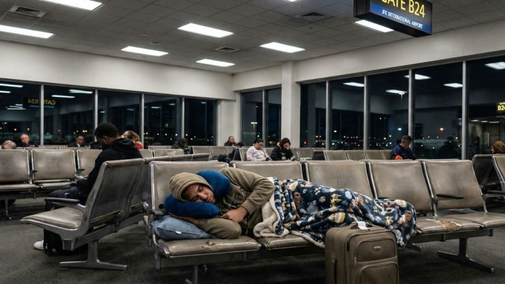 Planning an Overnight Layover at JFK Airport